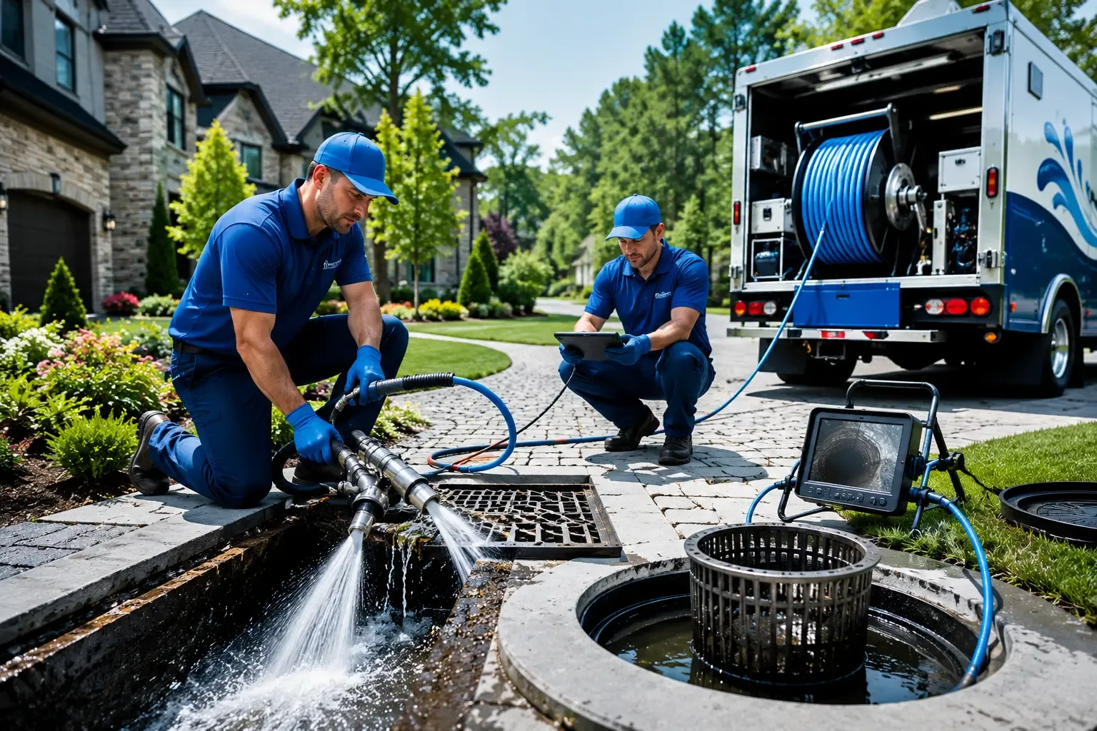 Local outdoor drain cleaning professionals in Lenox, MA